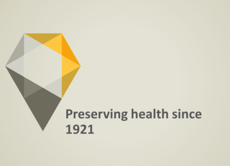 [Translate to Chinesisch:] On a grey background there is written: Preserving the health since 1921