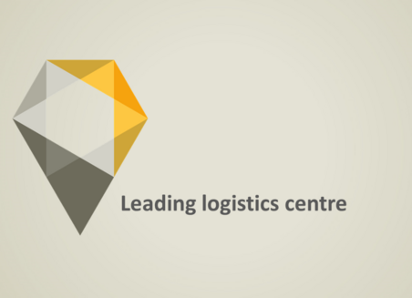 [Translate to Chinesisch:] On a grey background there is written: Leading logistics centre